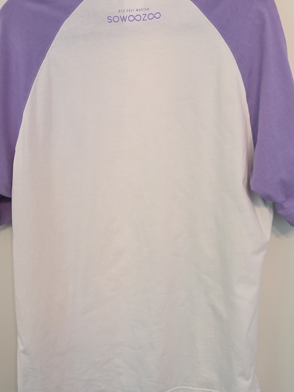 BTS SOWOOZOO 2021 Lavender-Accent Short Sleeve Tee - Picture 6 of 6
